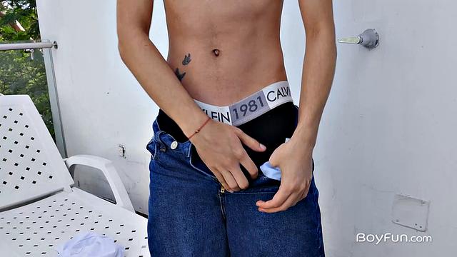 Watch Liam Zuares take charge in a hot gay hookup