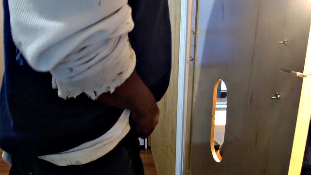 Fat Black Cock In The Gloryhole