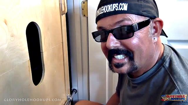 Guy walks into a gloryhole, leaves with a lot less stress and a funny story to tell his friends