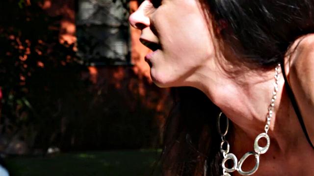 FANTASY MASSAGE - Horny MILF India Summer Sucks Cock In Glory Hole During Massage