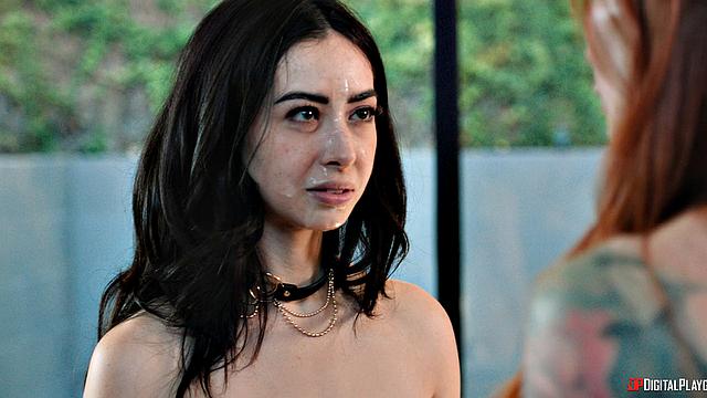 Терапевт учит жену радовать мужа в тройке