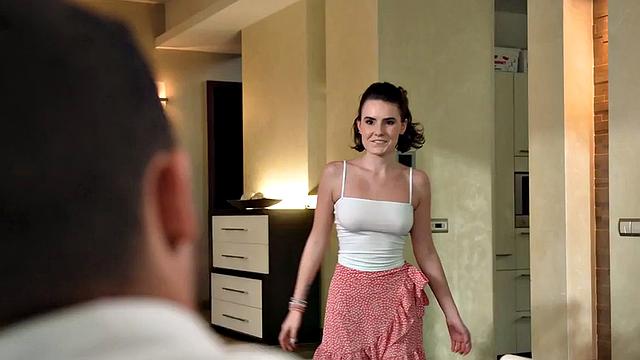 Euro anal bitch fucked in missionary by big white dick