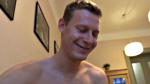 Straight Euro stud goes wild in hotel after picking up