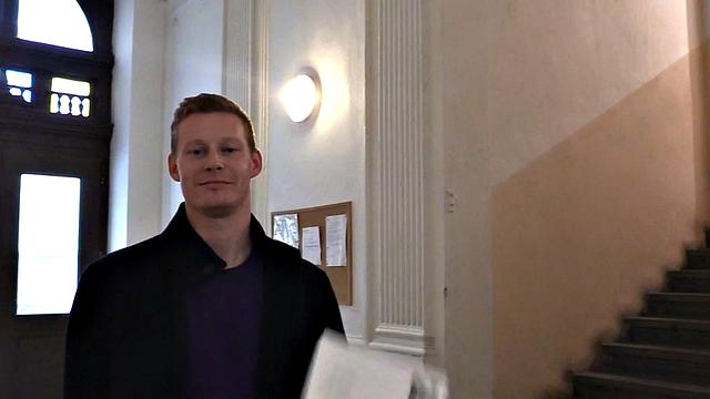 Straight Euro stud goes wild in hotel after picking up