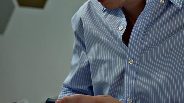 Blonde escort Emma Hix giving a hot rimjob to her client