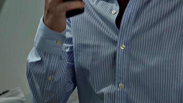 Blonde escort Emma Hix giving a hot rimjob to her client