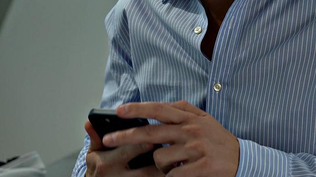 Blonde escort Emma Hix giving a hot rimjob to her client