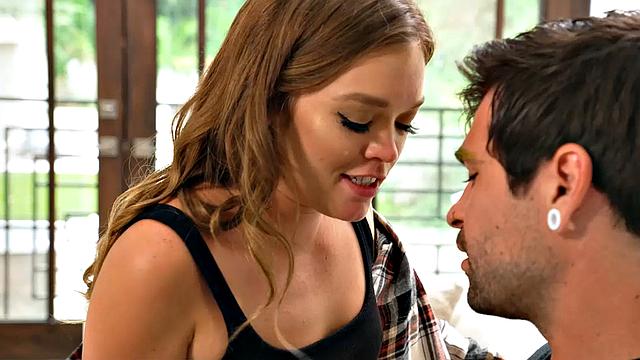 Cute teen Katie Kush wants to find out what a is