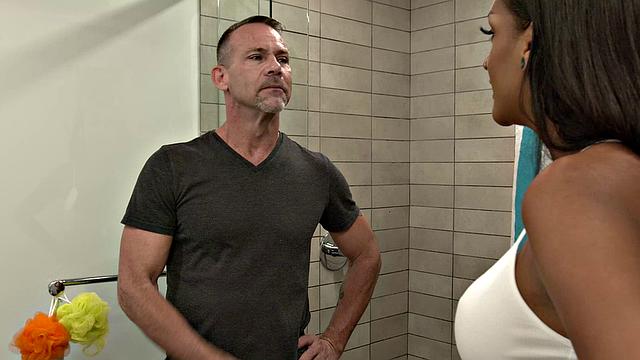 Zoey Sinn doesn't have cookies to pay her neighbor, but at least she has her wet pussy to give him!