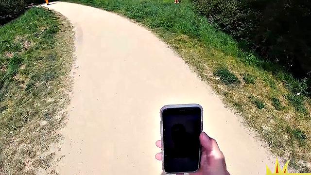 Real MILF fucked outdoors and secretly filmed