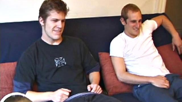 Torque is back with new skater pal Alex West. Torque introduces Alex to the world of porn and soon both boys are naked, beating their meat.