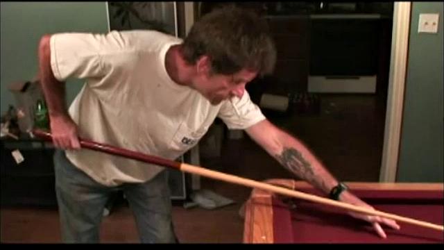 This good old boy says pool is his game, but I would say he probably needs to find another game. However, Troy does seem to have a talent for playing with balls. Maybe he can perfect that some more.