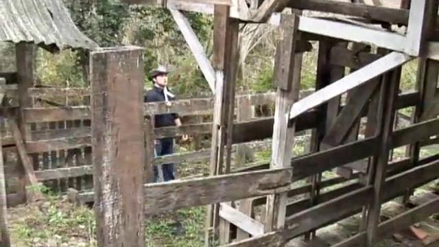 Latino Barebacking Barn Scene