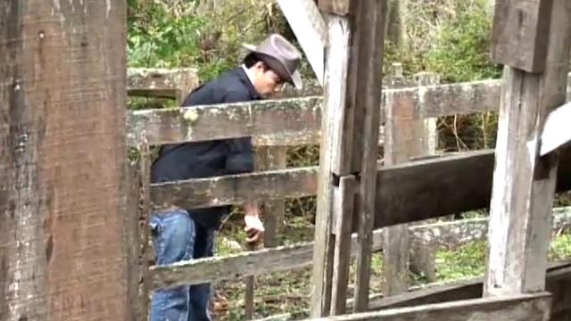 Latino Barebacking Barn Scene