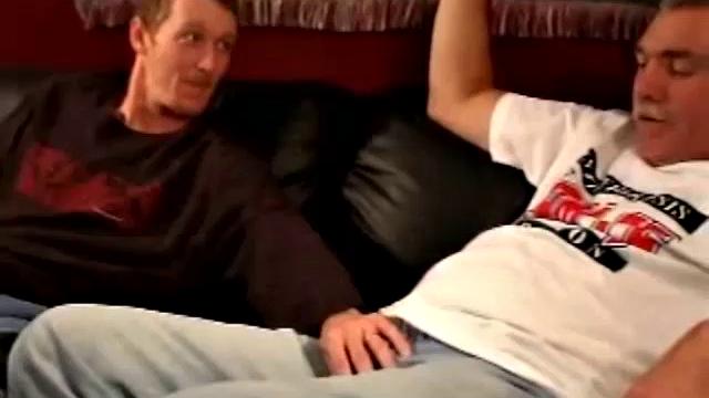 Adam is married, always horny and doesn't mind playing with guys. In this scene he hooks up with hunky and hairy Logan for a little fun. The two waste no time getting down to business.