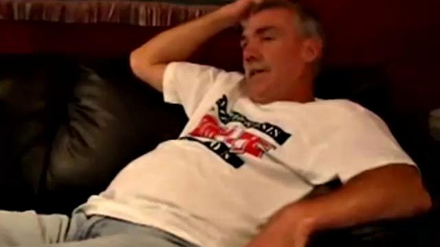 Adam is married, always horny and doesn't mind playing with guys. In this scene he hooks up with hunky and hairy Logan for a little fun. The two waste no time getting down to business.