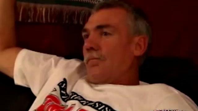 Adam is married, always horny and doesn't mind playing with guys. In this scene he hooks up with hunky and hairy Logan for a little fun. The two waste no time getting down to business.