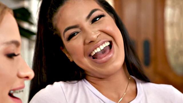 Tribbing Ebony dyke fucked by hairy pussy GF