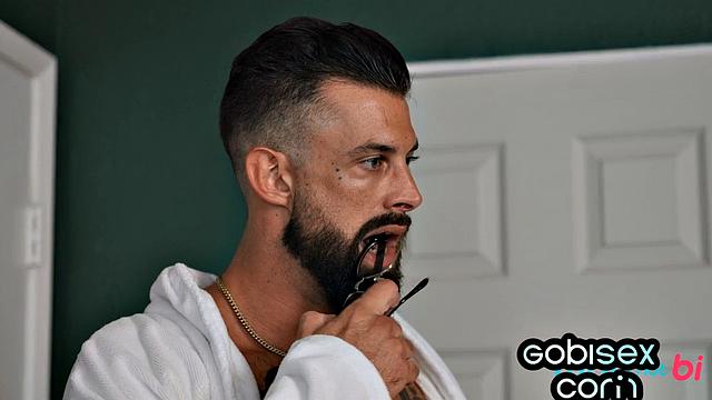 Hugetitted maid doggystyled in 3some