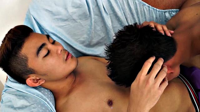 Young Warren is just 19 and he's just come out to his friend Lance. The two Asian boys have been friends for a while, and Lance was excited to hear this news. He has had an overwhelming lust for Warren ever since they met.