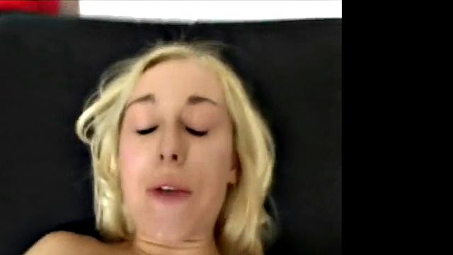 Horny Blonde POV Casting and Fucking