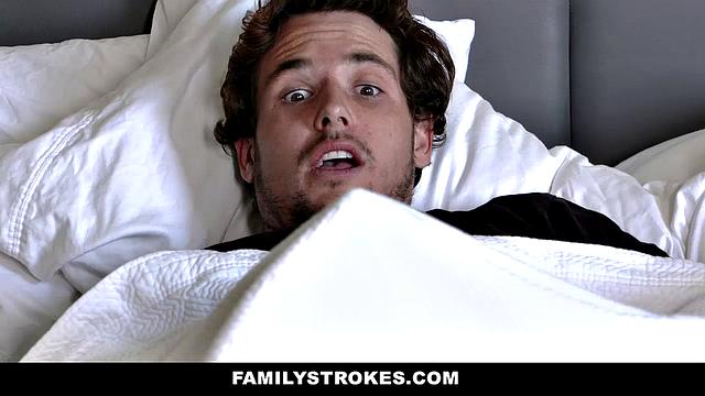 Stepmom Soothes Erection