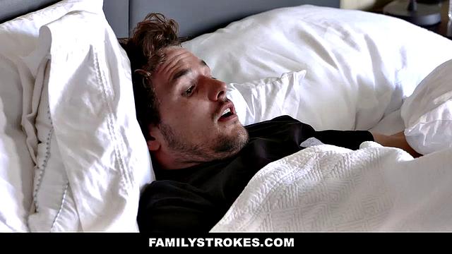 Stepmom Soothes Erection