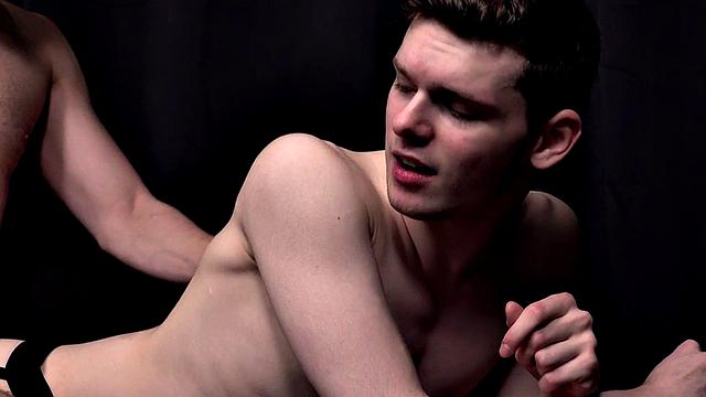 Real jockstrap 21yo bottom bareback fucked by BF