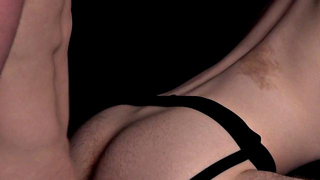 21-летний парень в джокстрепе, бойфренд жарит без резины