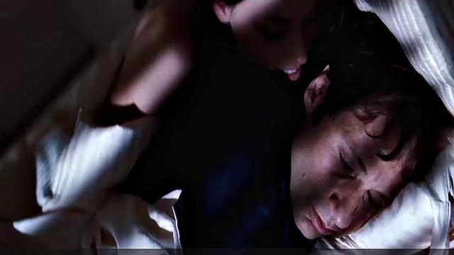 Amber Heard showing her tits