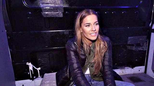 Petite blindfolded sinner doggystyled by priest