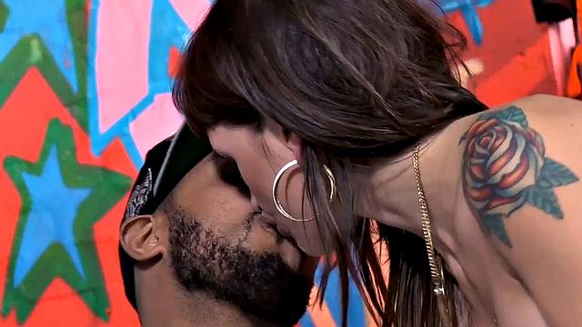 Inked UK Hottie Adreena Winters Gets Down