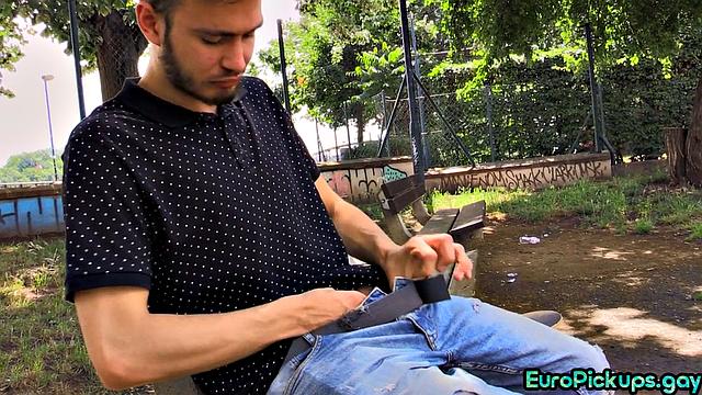 Real random anal bouncing outdoor