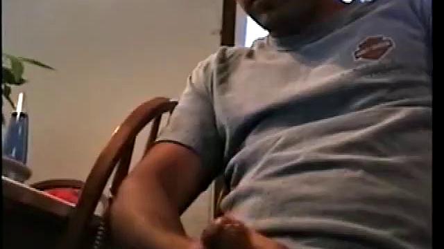 Straight Zack Stroking Cock
