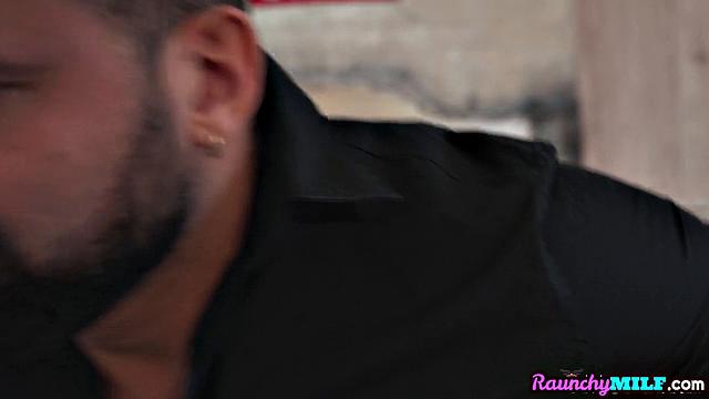 Insatiable MILF tempts salesman