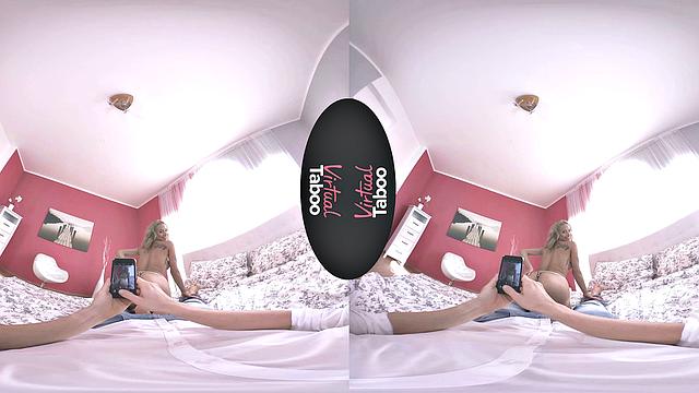 She gets even with her boyfriend by riding another man's cock and moaning louder than ever