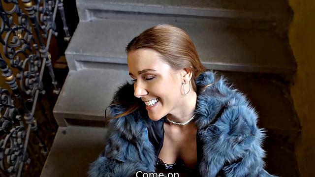 Get ready to worship and fuck your cuckold with this hot lingerie-clad babe in cowgirl and lingerie