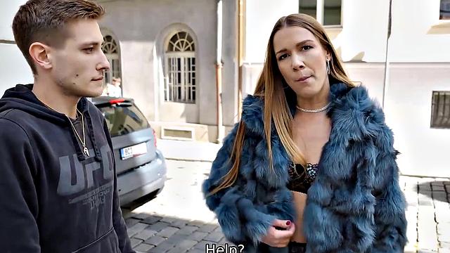 Get ready to worship and fuck your cuckold with this hot lingerie-clad babe in cowgirl and lingerie