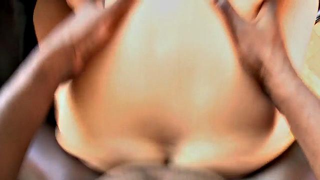 Amateur anal babe gaping her greedy ass on BBC