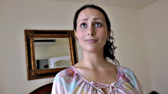 Pregnant Cutie Takes Cumshot