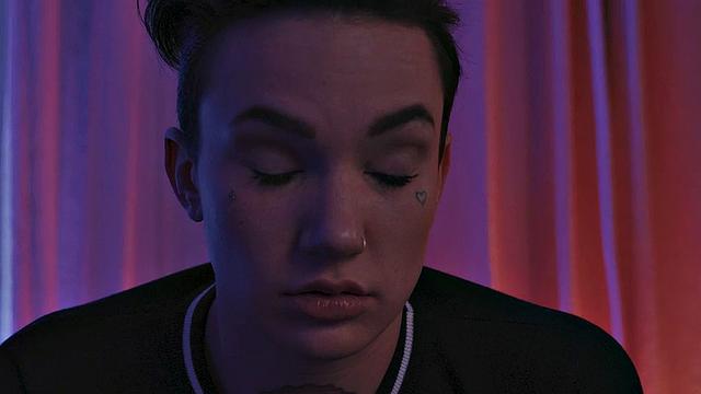 Busty tattooed lez with big ass licks pussy at home