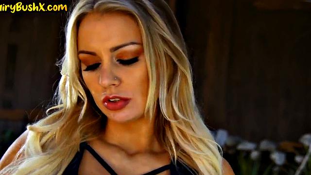 Hairybeaver MILF with big tits gets banged on sofa