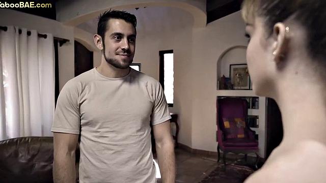 21yo cutie throating and riding a cock