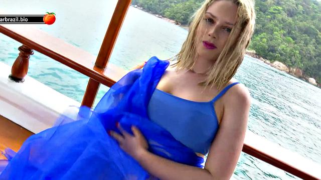 Vivian Lolla, hot with a black sailor with a big dick!