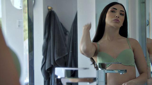 Natural Tits Babe Jane Wilde Gives Robby Echo Blowjob Before Letting Him Pound her Hairy Pussy