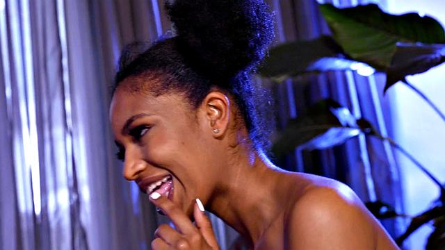 MILF dyke seduced by black lesbian bae while fingering