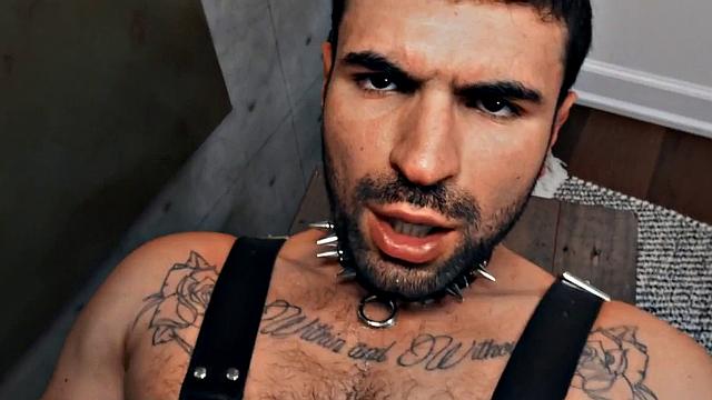 Lucky guy fucks perverted stud in ass in missionary