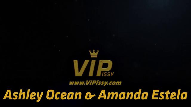 Brunette Babes DRENCH Each Other In Showers