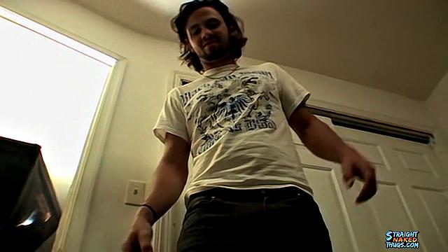 Straight Bam Fucks a Fleshlight - Bam