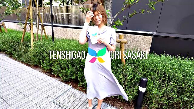 japanese amateur Miss Iori Sasaki is a new model with a shaved pussy